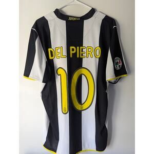 Juventus Del Piero 2008/09 Home Jersey Large Authentic Nike Retro